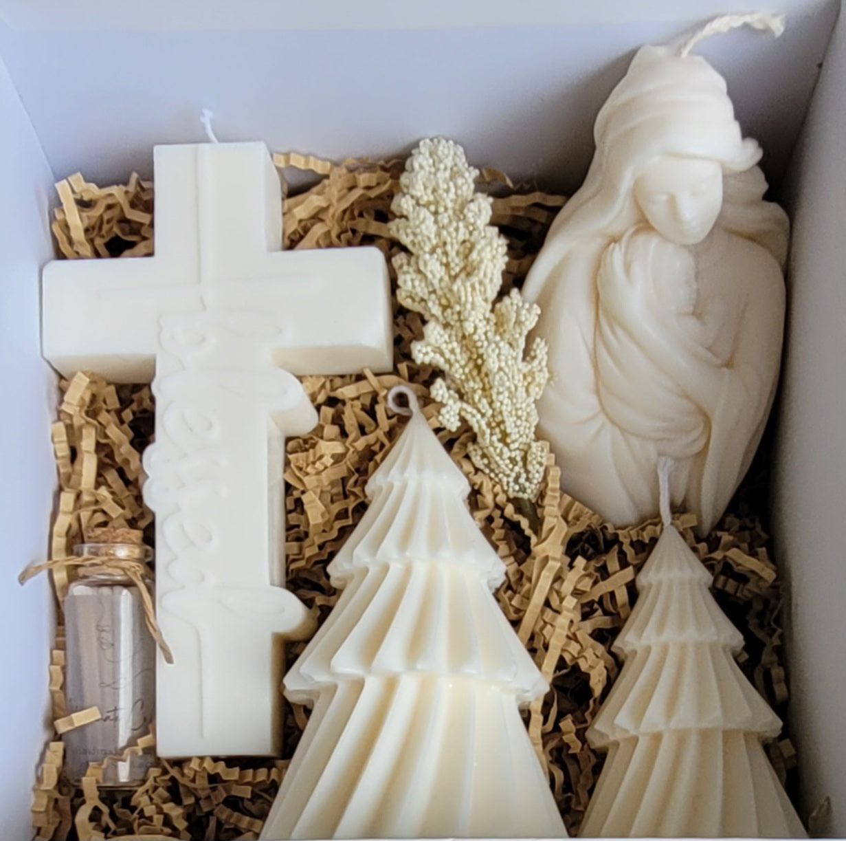 Virgin Mary Christmas box