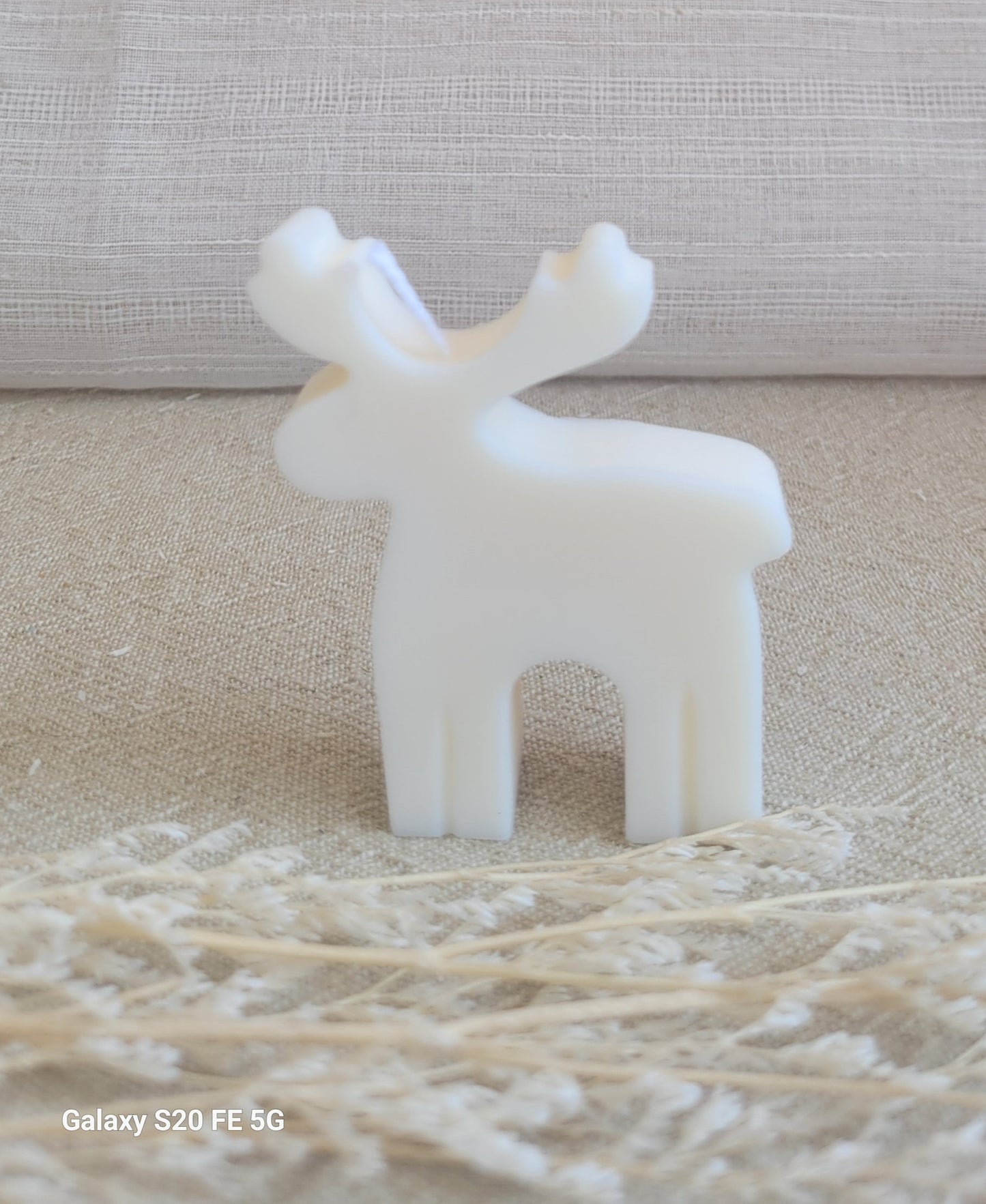 Reindeer candle
