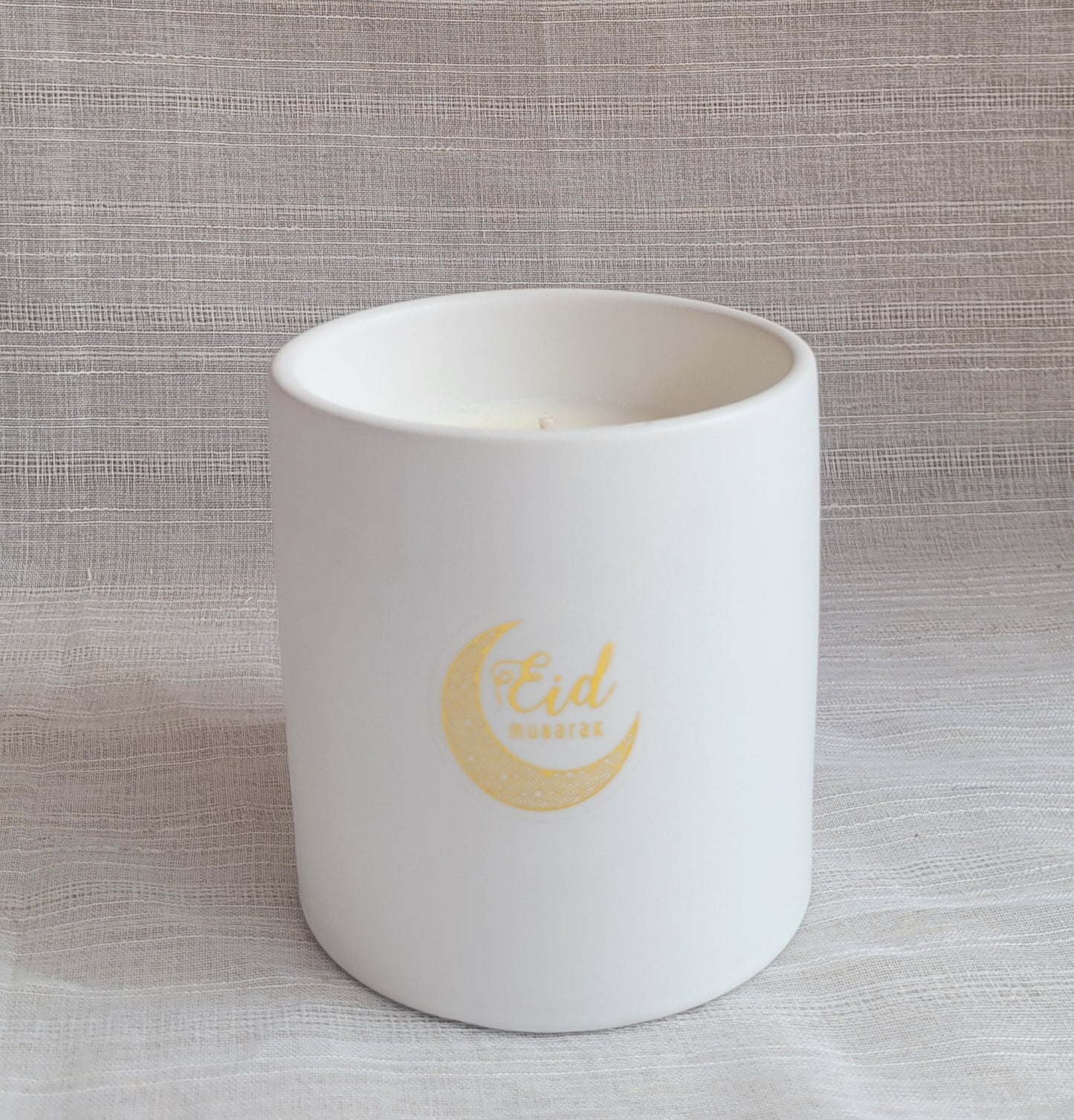Eid Mubarak Ceramic Candles