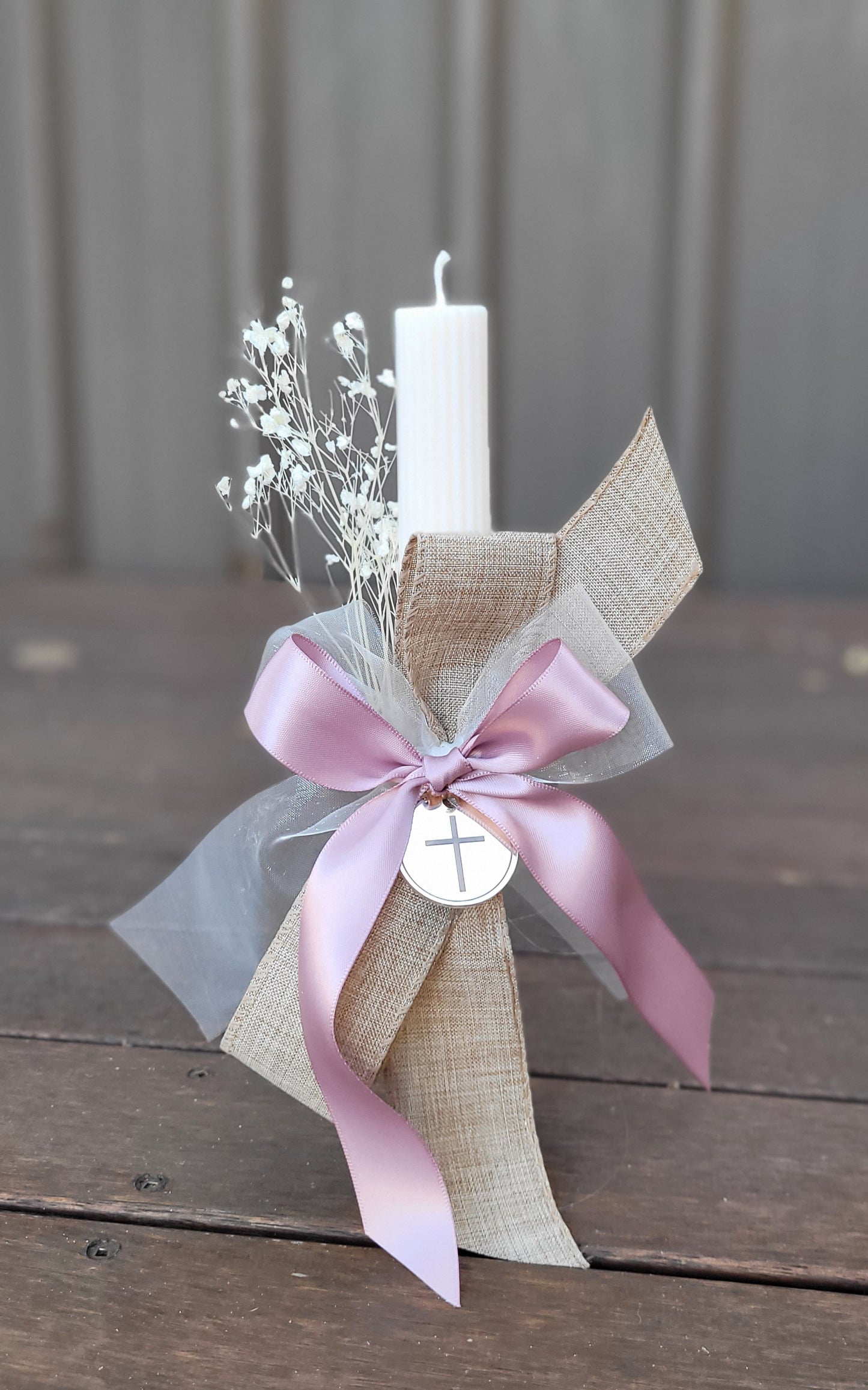 Palm Sunday Colomn Candle