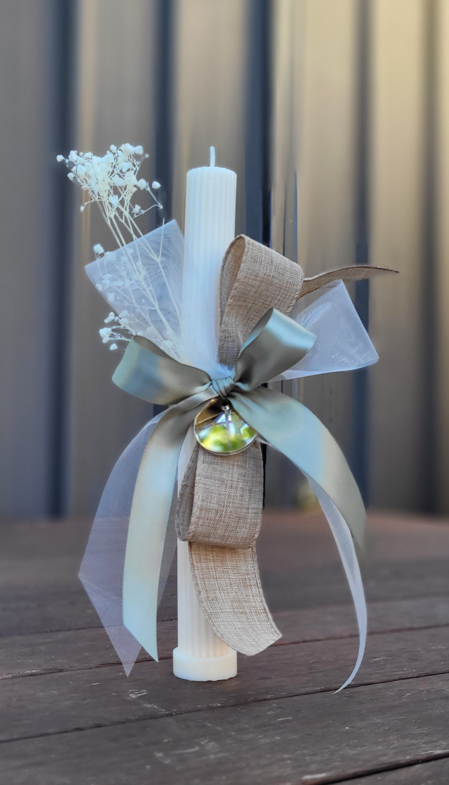 Palm Sunday Colomn Candle