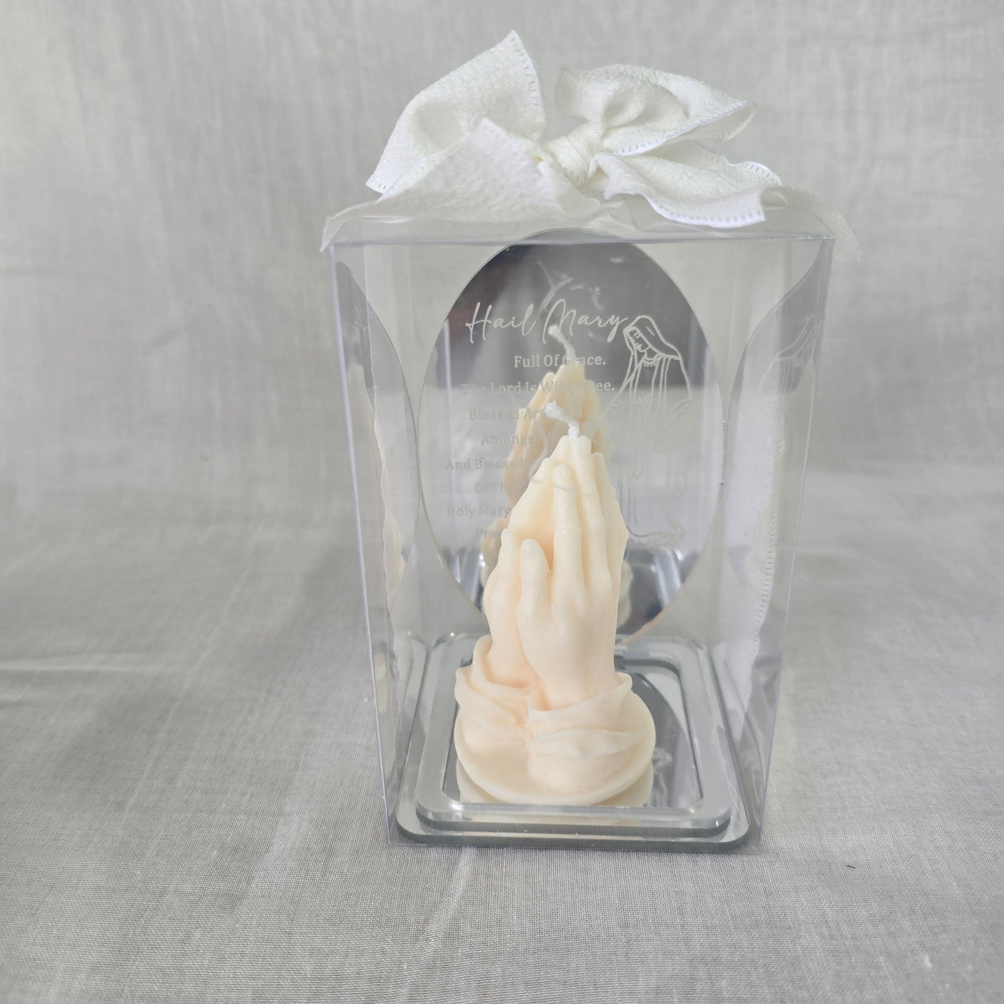 Hands of Grace – Hail Mary Candle Set