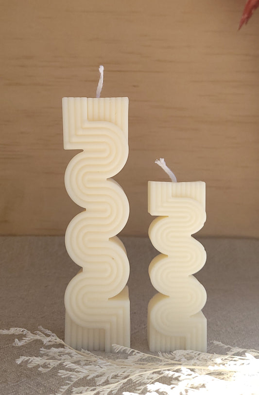 Waved pillar duo