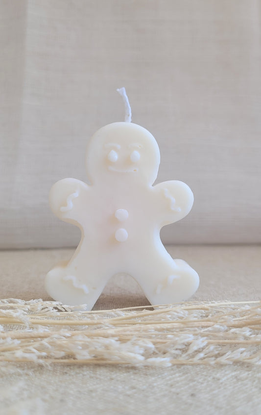 Gingerbread Man candle