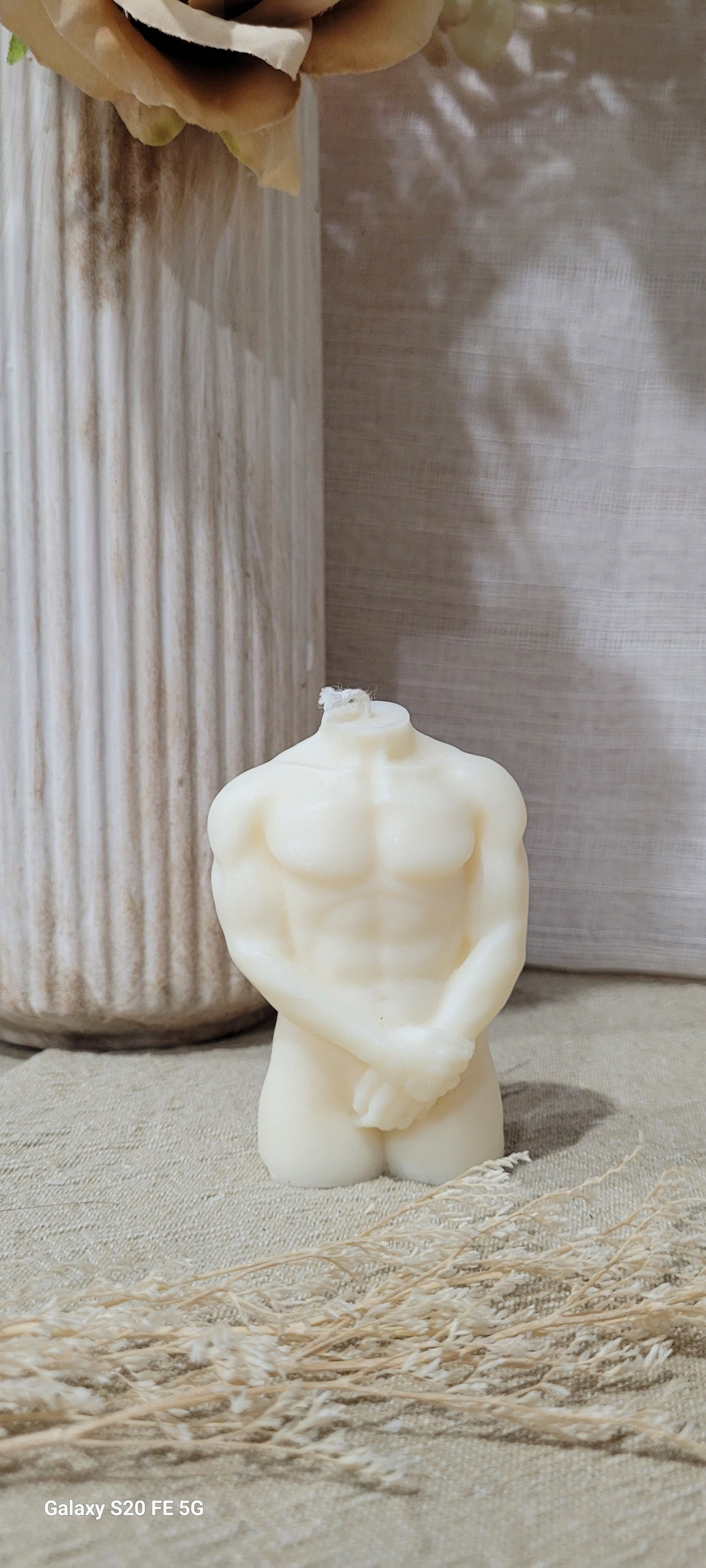 Silhouette candle - Male