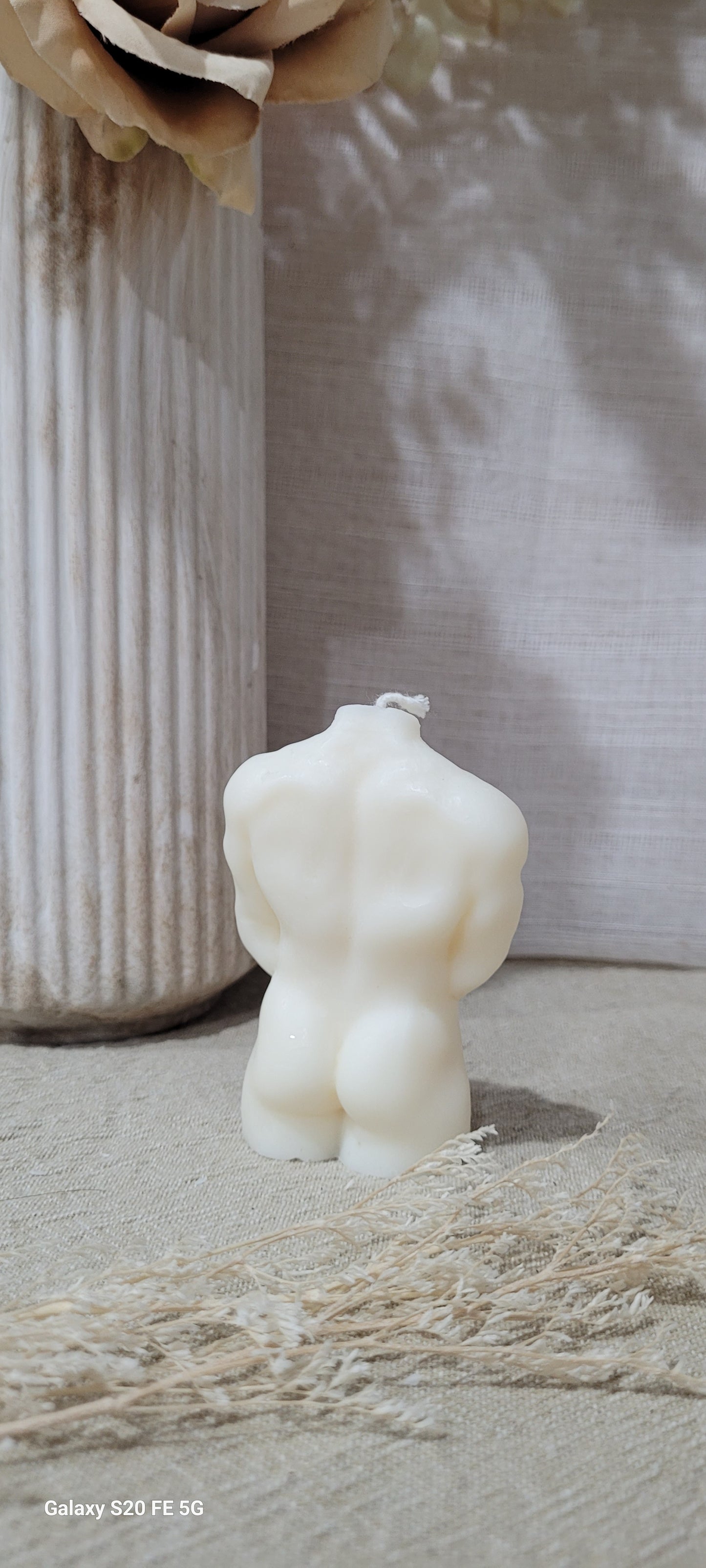 Silhouette candle - Male