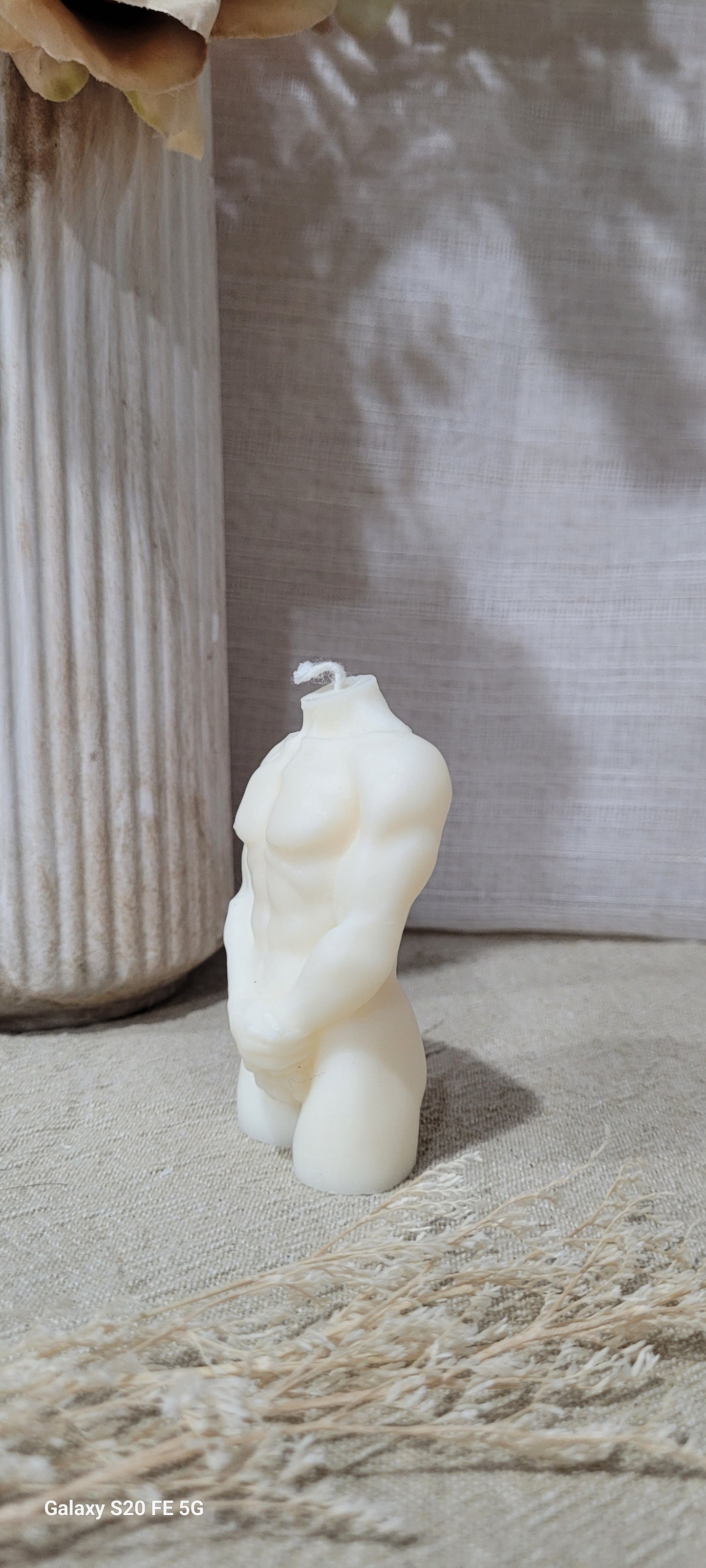 Silhouette candle - Male