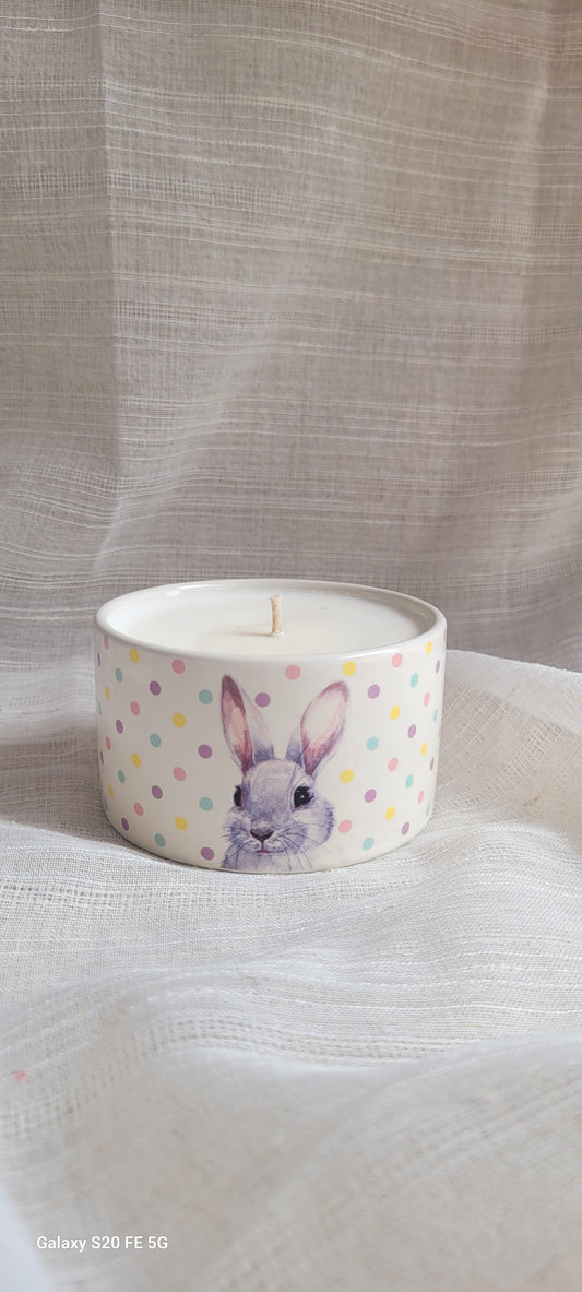 Polka Dots Rabbit 200g Candle