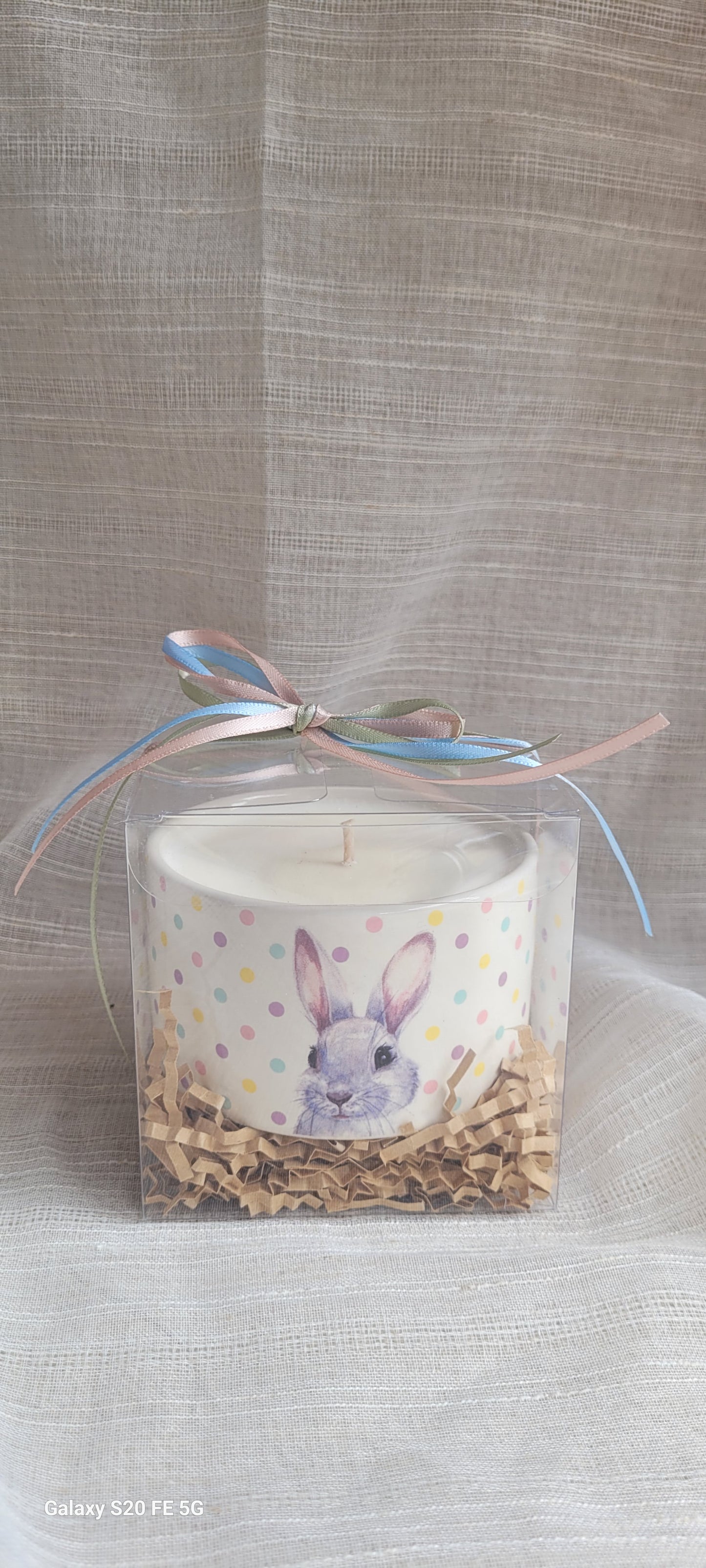 Polka Dots Rabbit 200g Candle