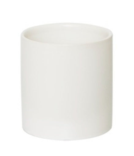 900g White Ceramic Matte Pot