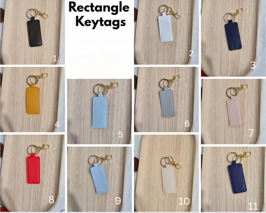 Rectangle Keytags
