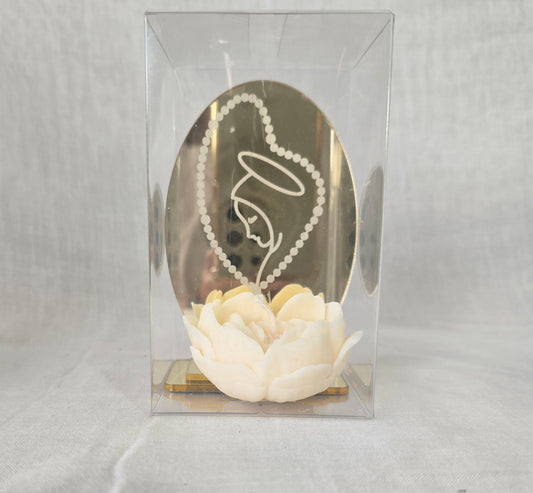 Heart in Bloom – Mary Rosary Gift Set